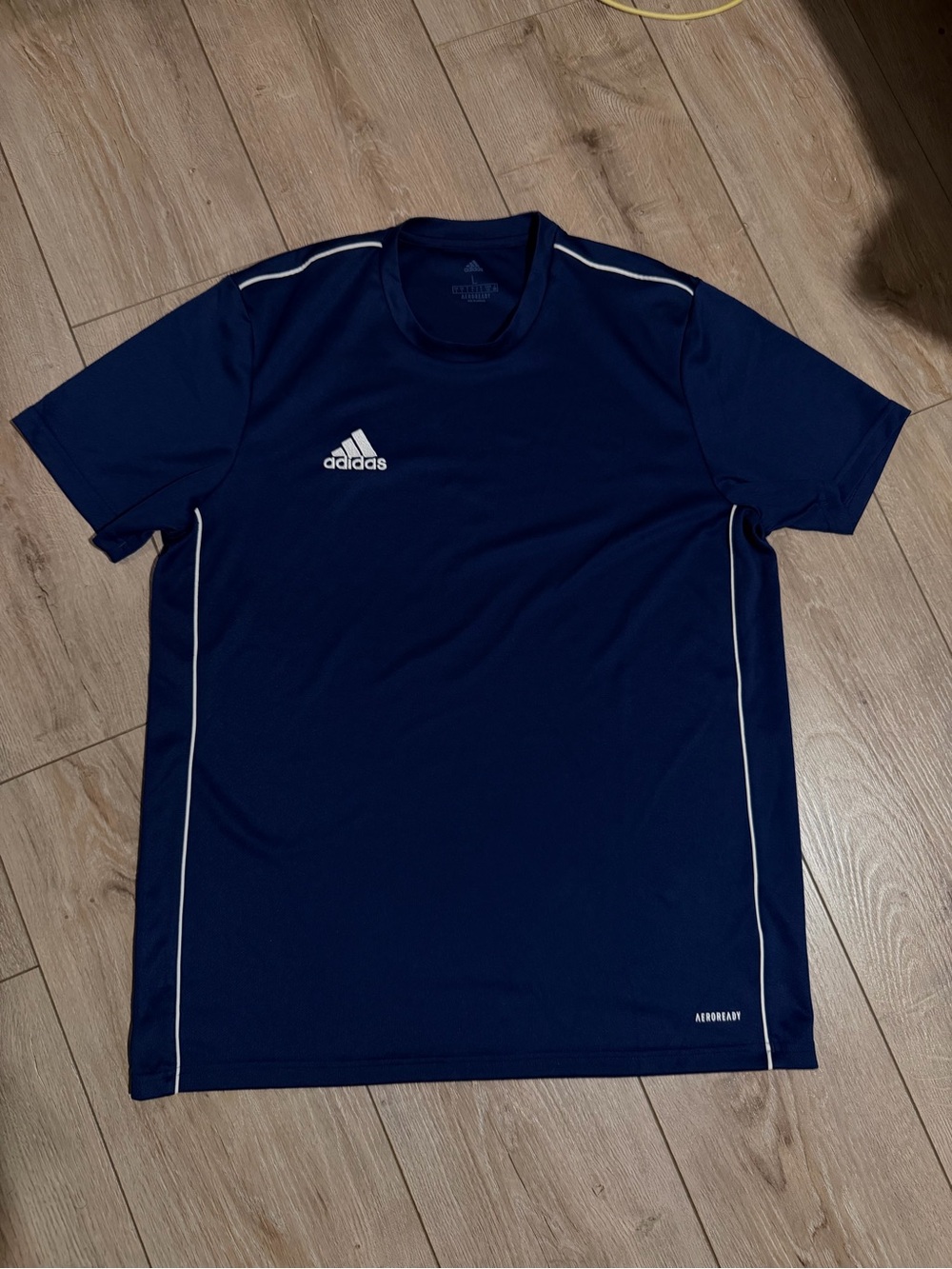 Adidas Men's Blue Athletic Jersey (L)